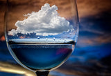 Cloud in a glass Poster och Canvastavla