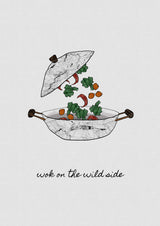 Wok On the Wild Side Poster och Canvastavla