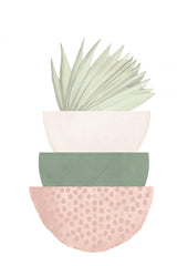 Sage Pink 2 Poster och Canvastavla