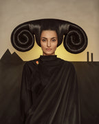 Mistress of the black mountains. Poster och Canvastavla