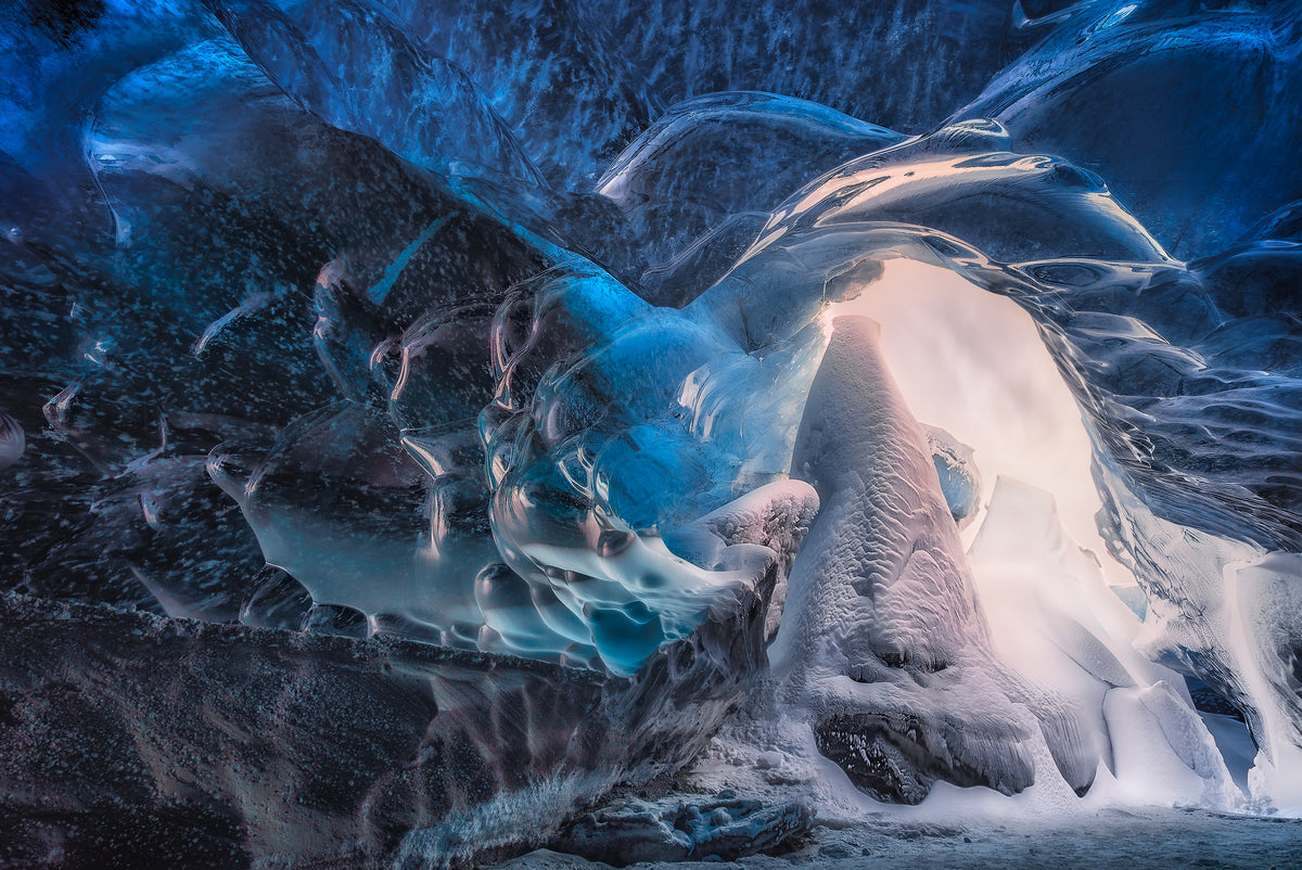 Inside the Blue cave Poster och Canvastavla
