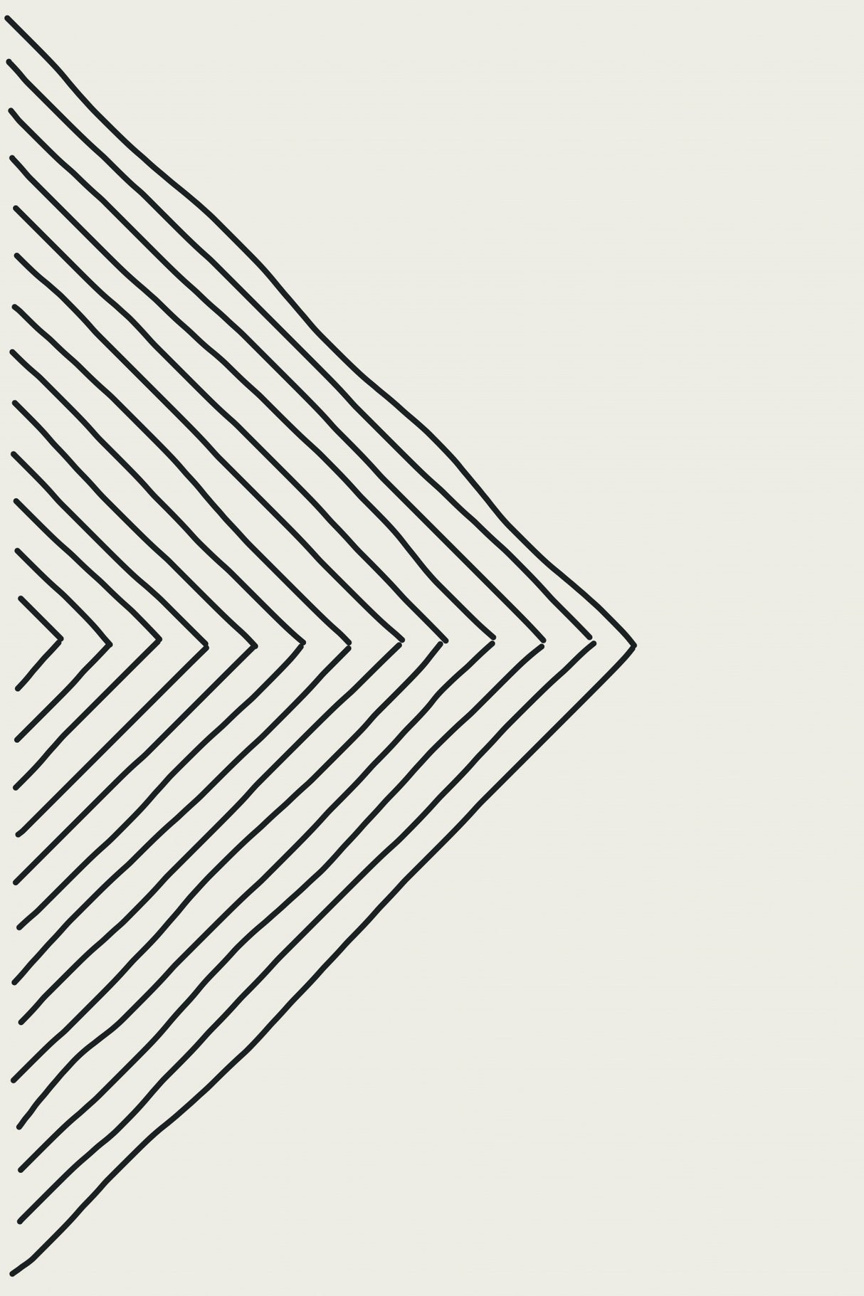 Imperfect Lines #4 Poster och Canvastavla