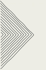 Imperfect Lines #4 Poster och Canvastavla