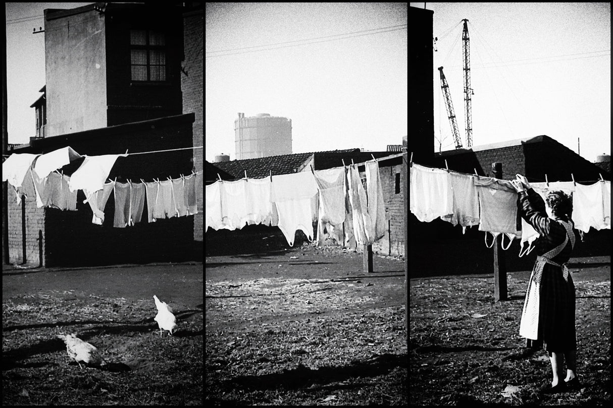 white laundry Poster och Canvastavla