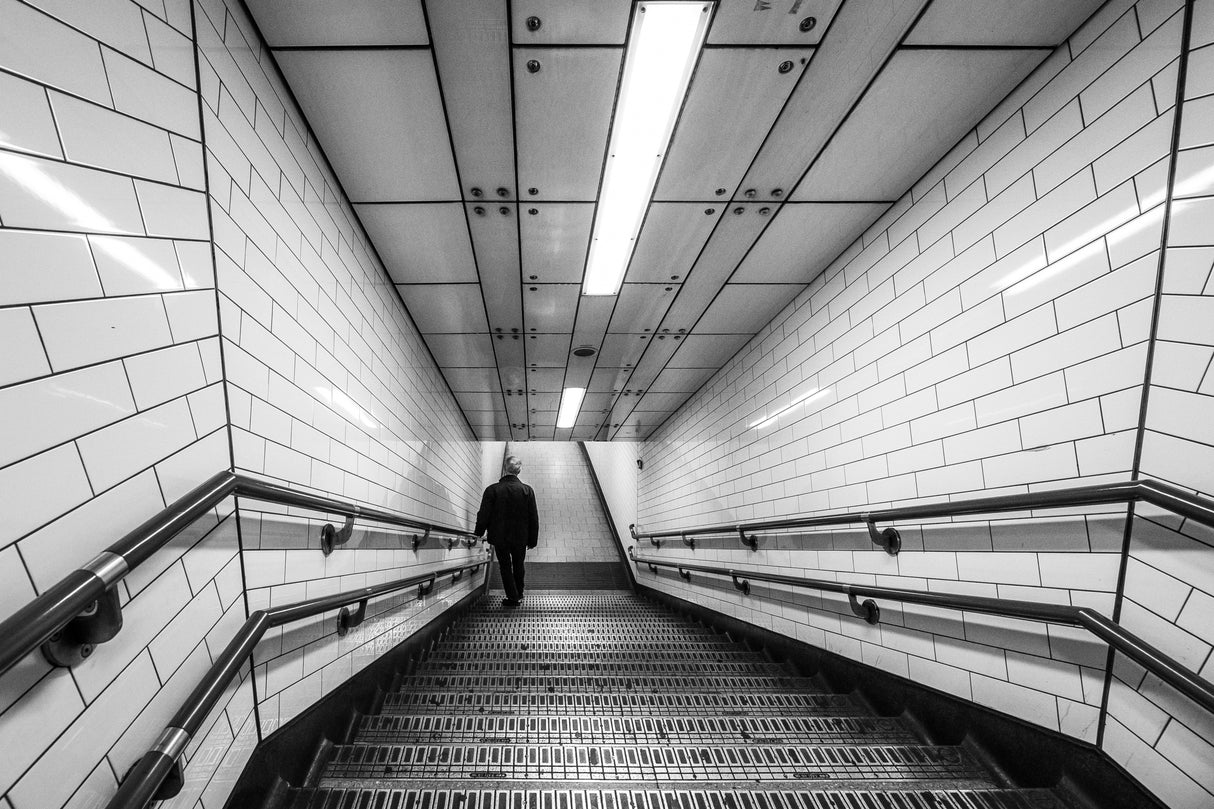 Underground passage Poster och Canvastavla