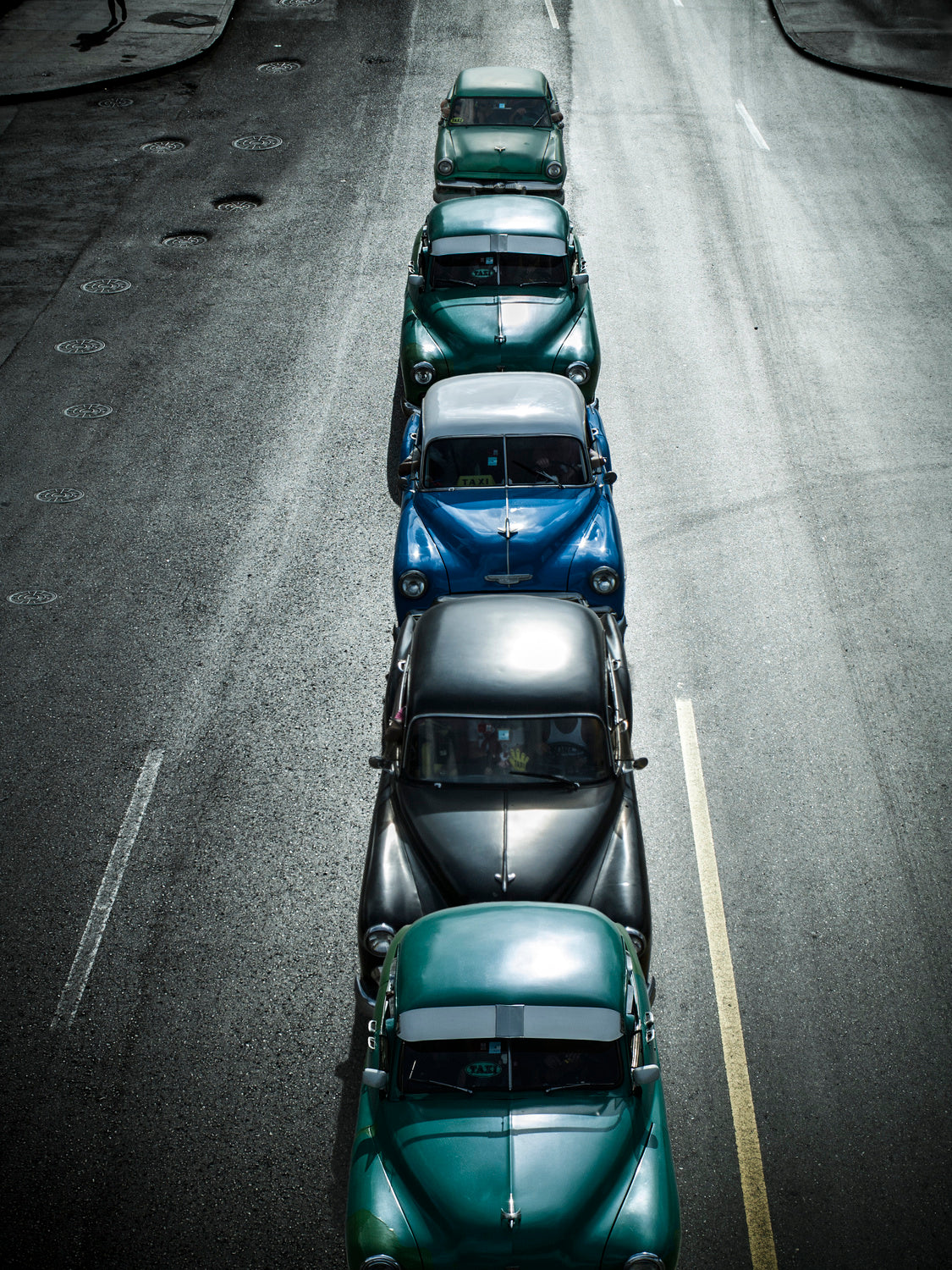Vintage cars,Havana Fantasy Poster och Canvastavla