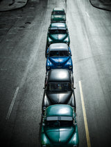 Vintage cars,Havana Fantasy Poster och Canvastavla