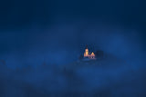 A Chapel in Fog Poster och Canvastavla