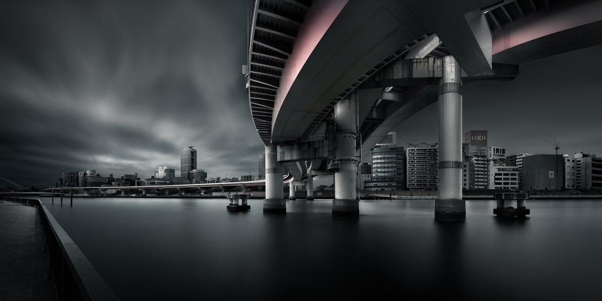 The City of Juncture：“The Thin Red Line” Poster och Canvastavla