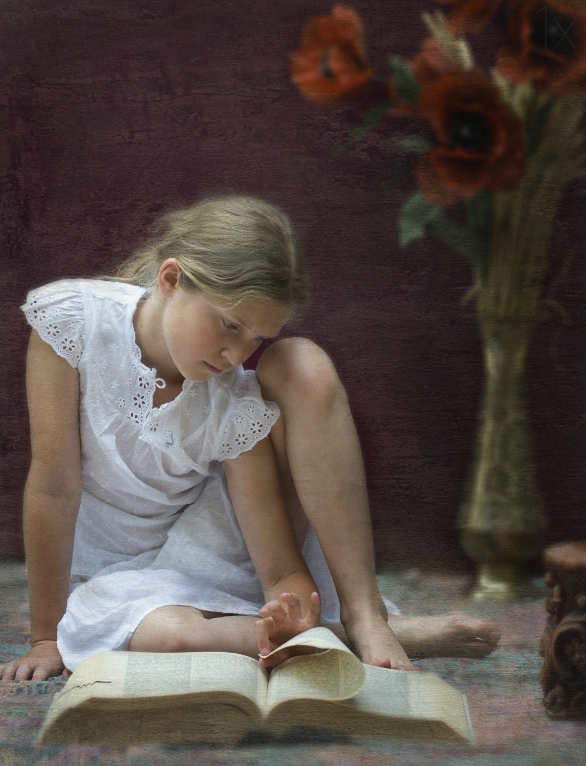 Bookworm Poster och Canvastavla