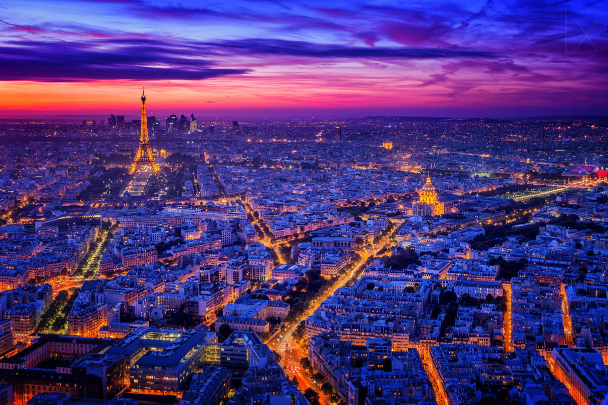 Paris I Poster och Canvastavla