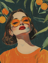 Under The Orange Tree Poster och Canvastavla