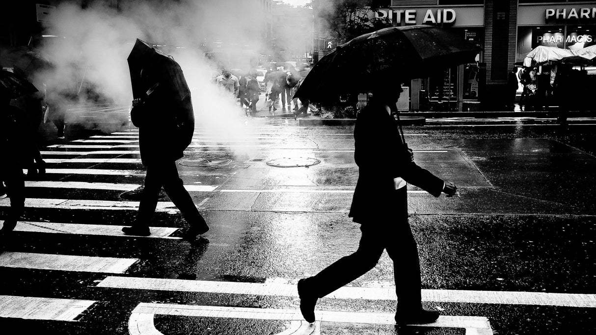 Wet in NY Poster och Canvastavla