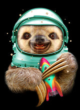 SPACESLOTH Poster och Canvastavla