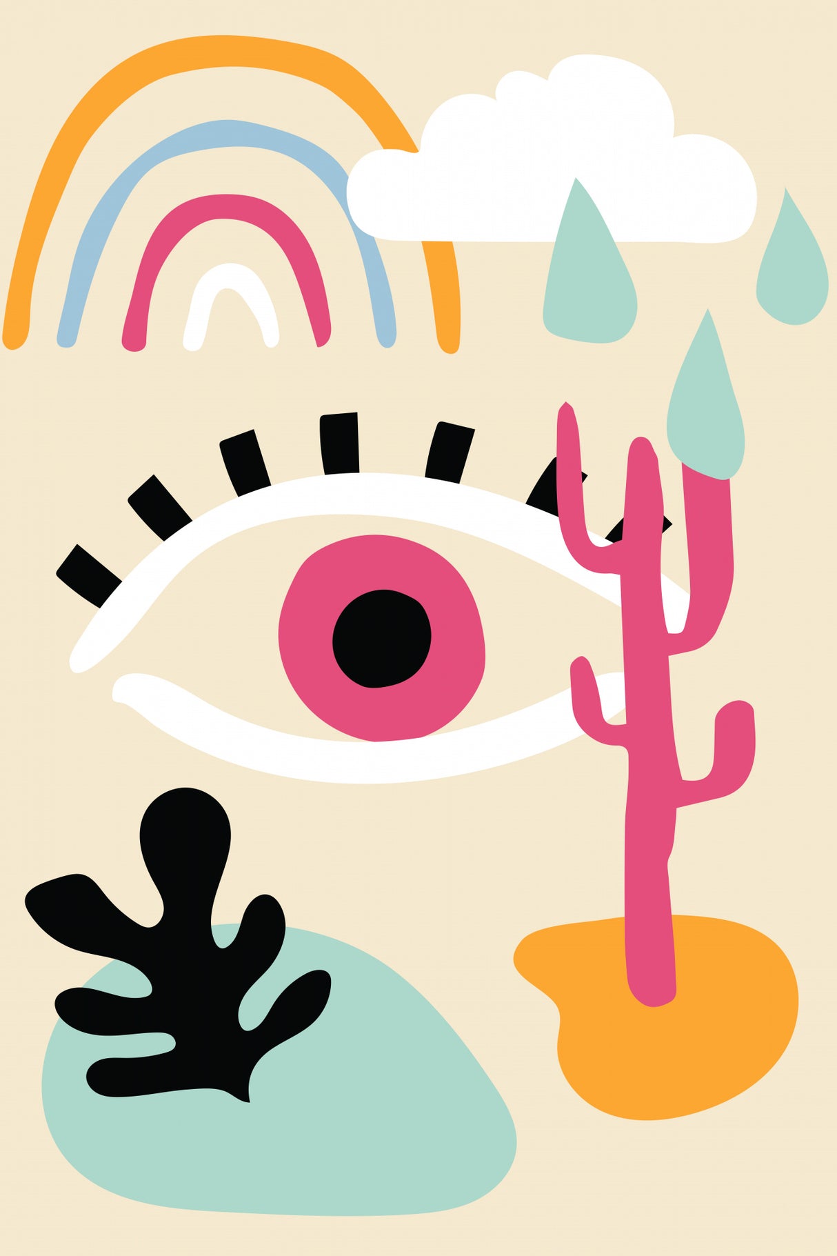 Boho Vibes #2 Poster och Canvastavla