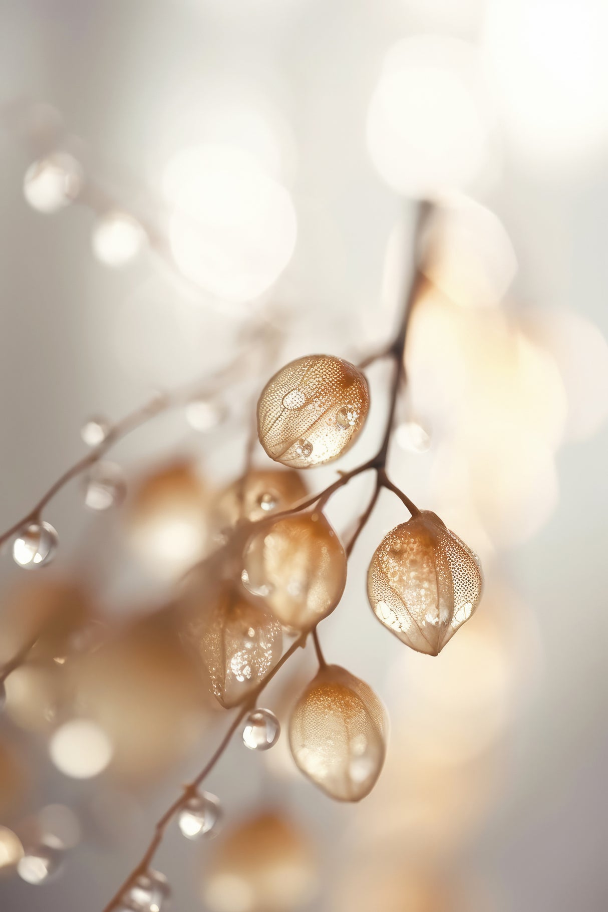 Drop Leafs No 3 Poster och Canvastavla