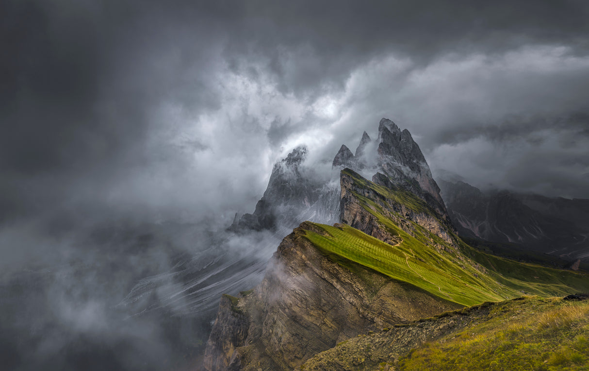 Seceda Poster och Canvastavla