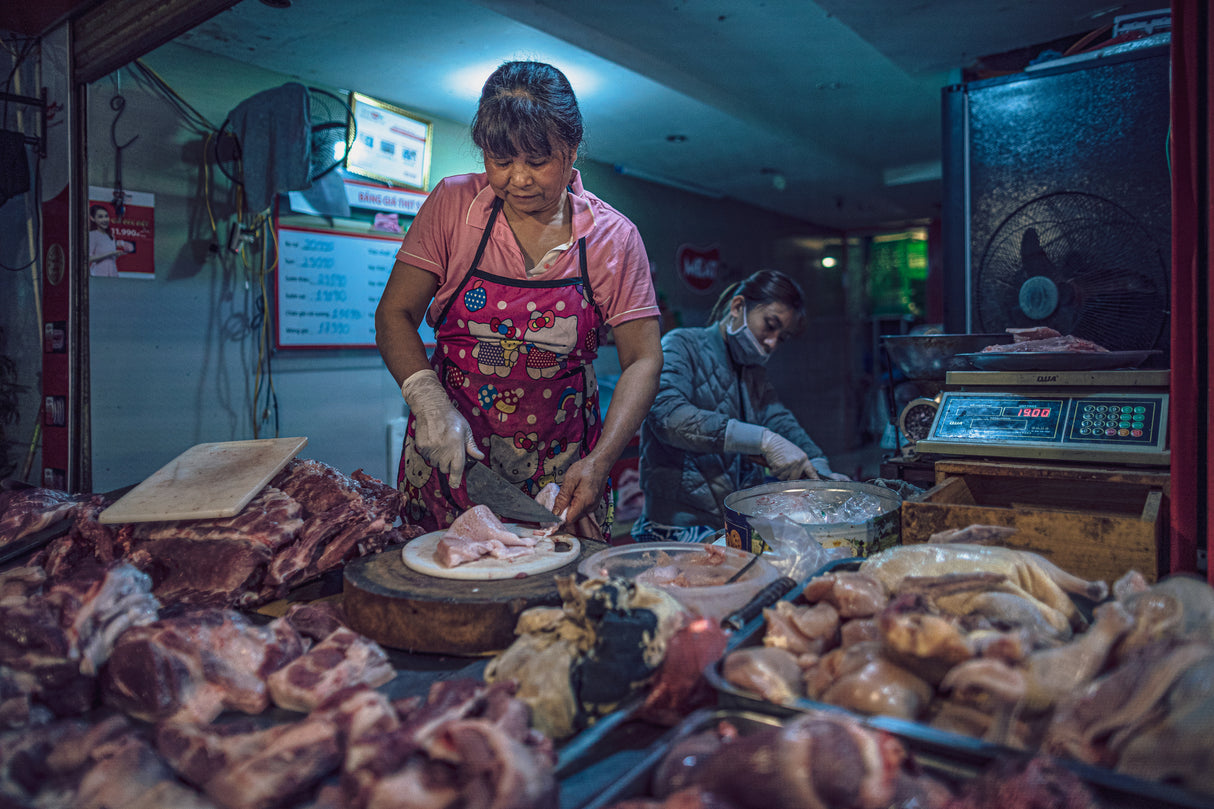 Night butchery Poster och Canvastavla