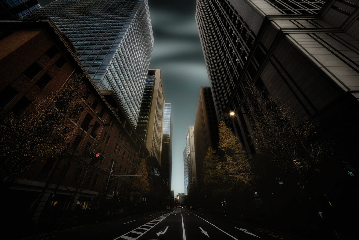 Silent Marunouchi Poster och Canvastavla