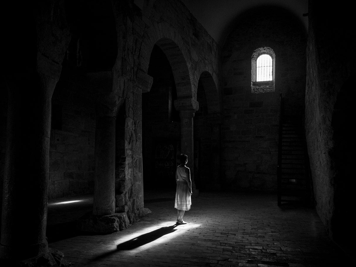Light in the monastery of Suso Poster och Canvastavla