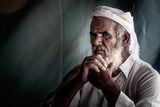 Bedouin sheikh from an unrecognized village Poster och Canvastavla