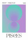 Pisces Poster och Canvastavla