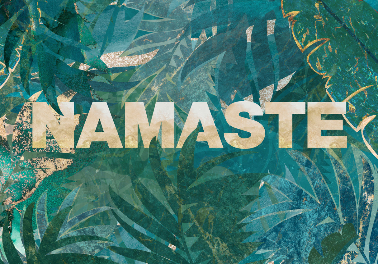 Namaste Jungle Poster och Canvastavla