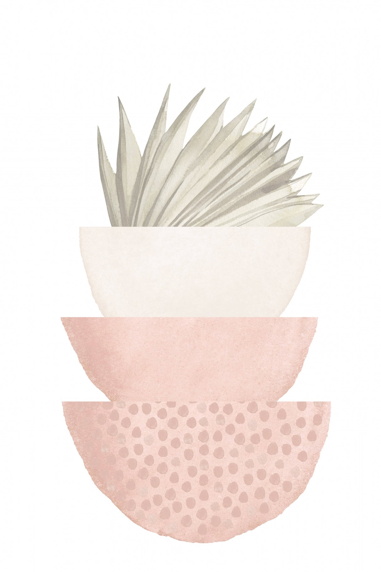 boho pink-1 Poster och Canvastavla