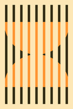 Faded Geometric #4 Poster och Canvastavla