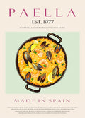 Paella Est. 1977 Poster och Canvastavla