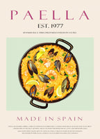Paella Est. 1977 Poster och Canvastavla