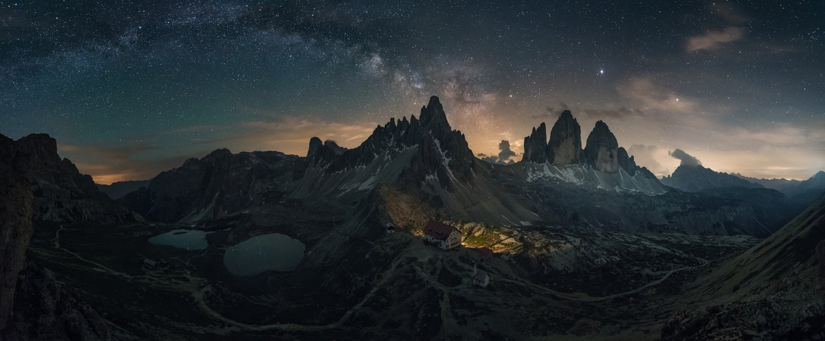 Tre Cime, Dolomites Poster och Canvastavla