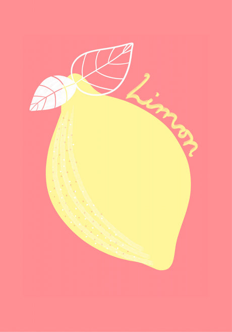 Limon Poster Kitchen poster eller kökstavla
