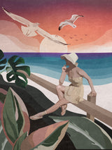 On the Beach Poster och Canvastavla