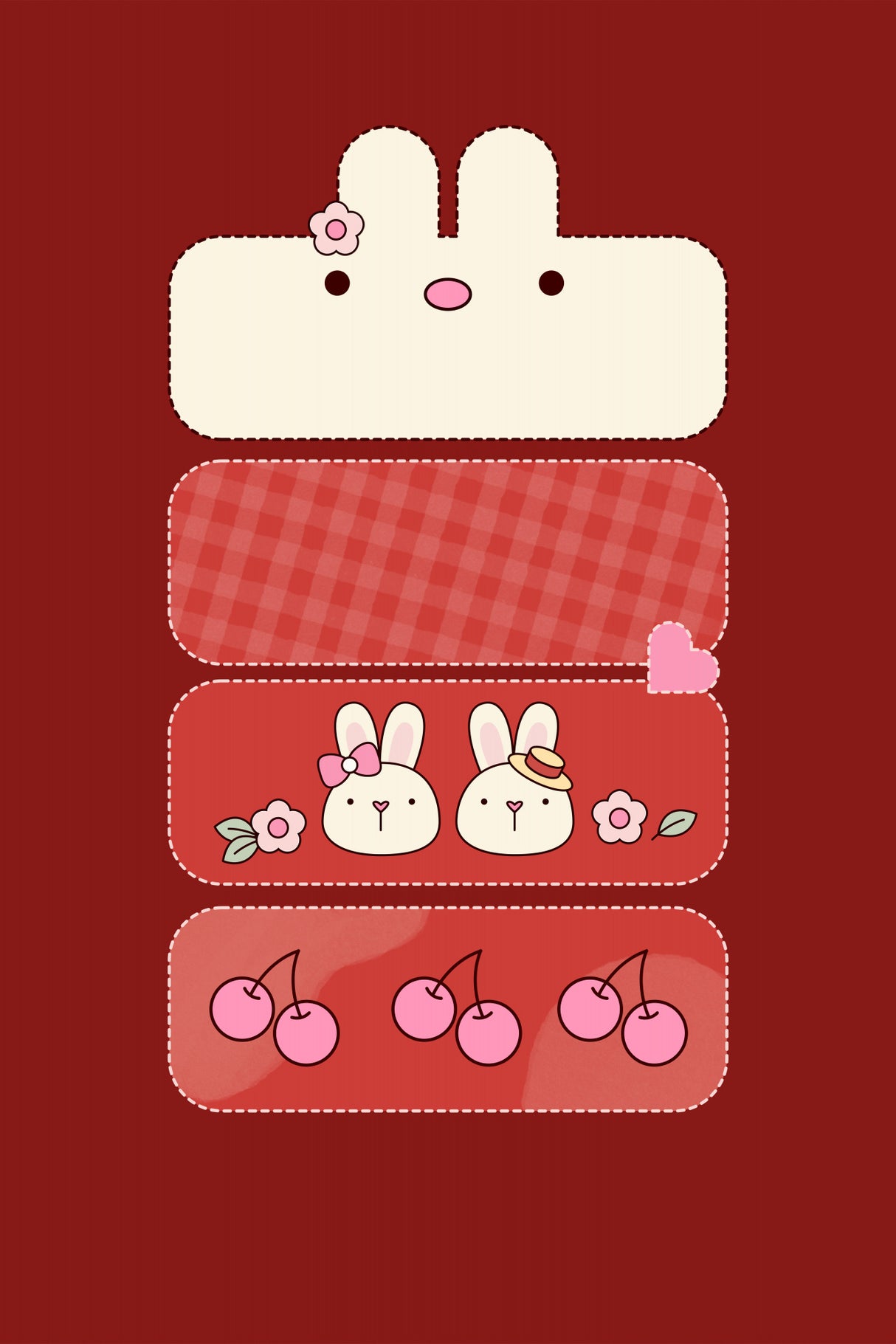 Bunny bunny love Poster och Canvastavla