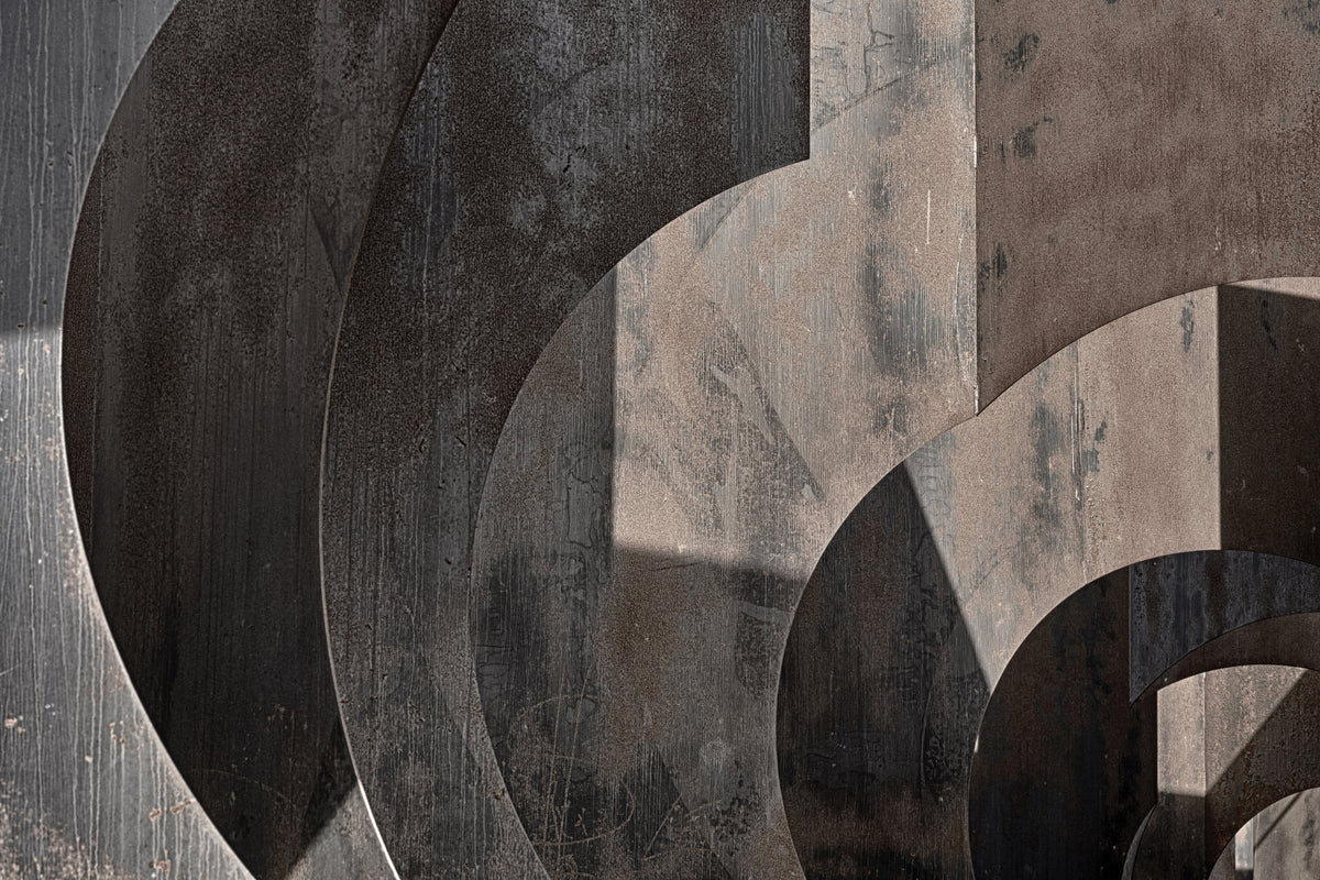 Rusty shapes Poster och Canvastavla