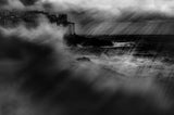 Storm in Tellaro Poster och Canvastavla