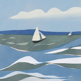 Rough Sea Poster och Canvastavla