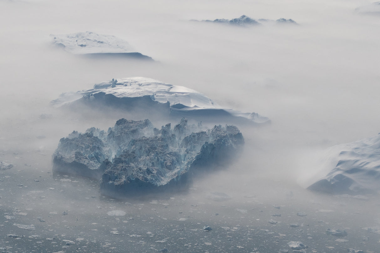 mysty iceberg Poster och Canvastavla