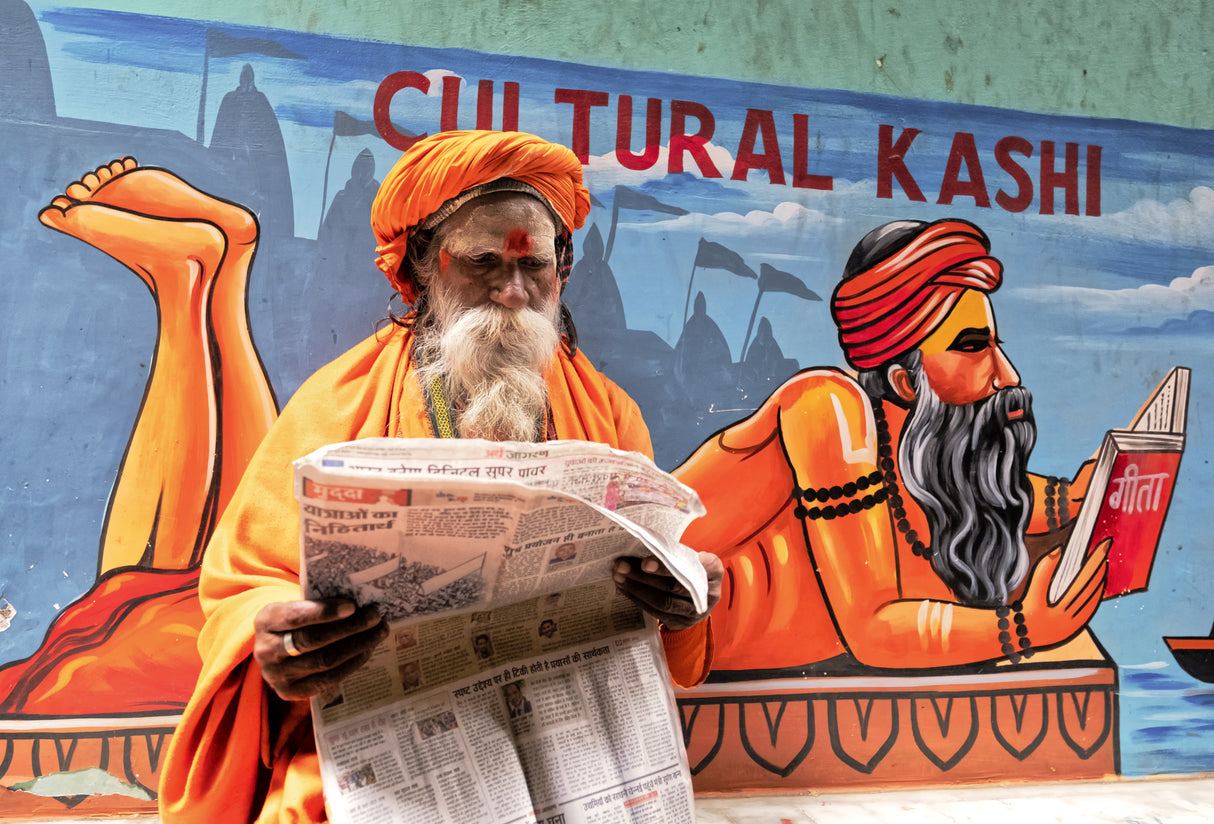 A Tale of Varanasi Poster och Canvastavla