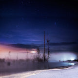A winter night Poster och Canvastavla