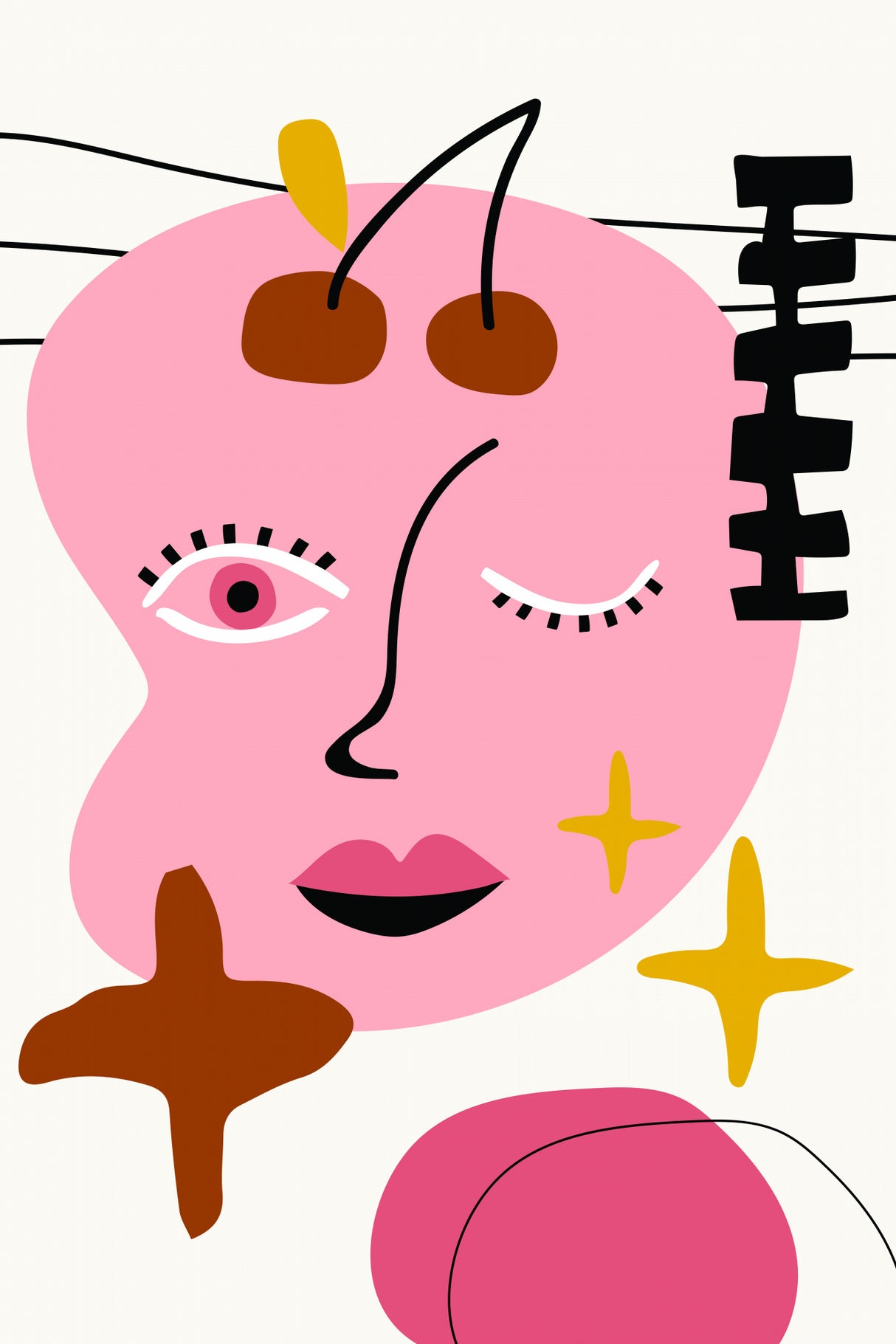 Boho Vibes #1 Poster och Canvastavla