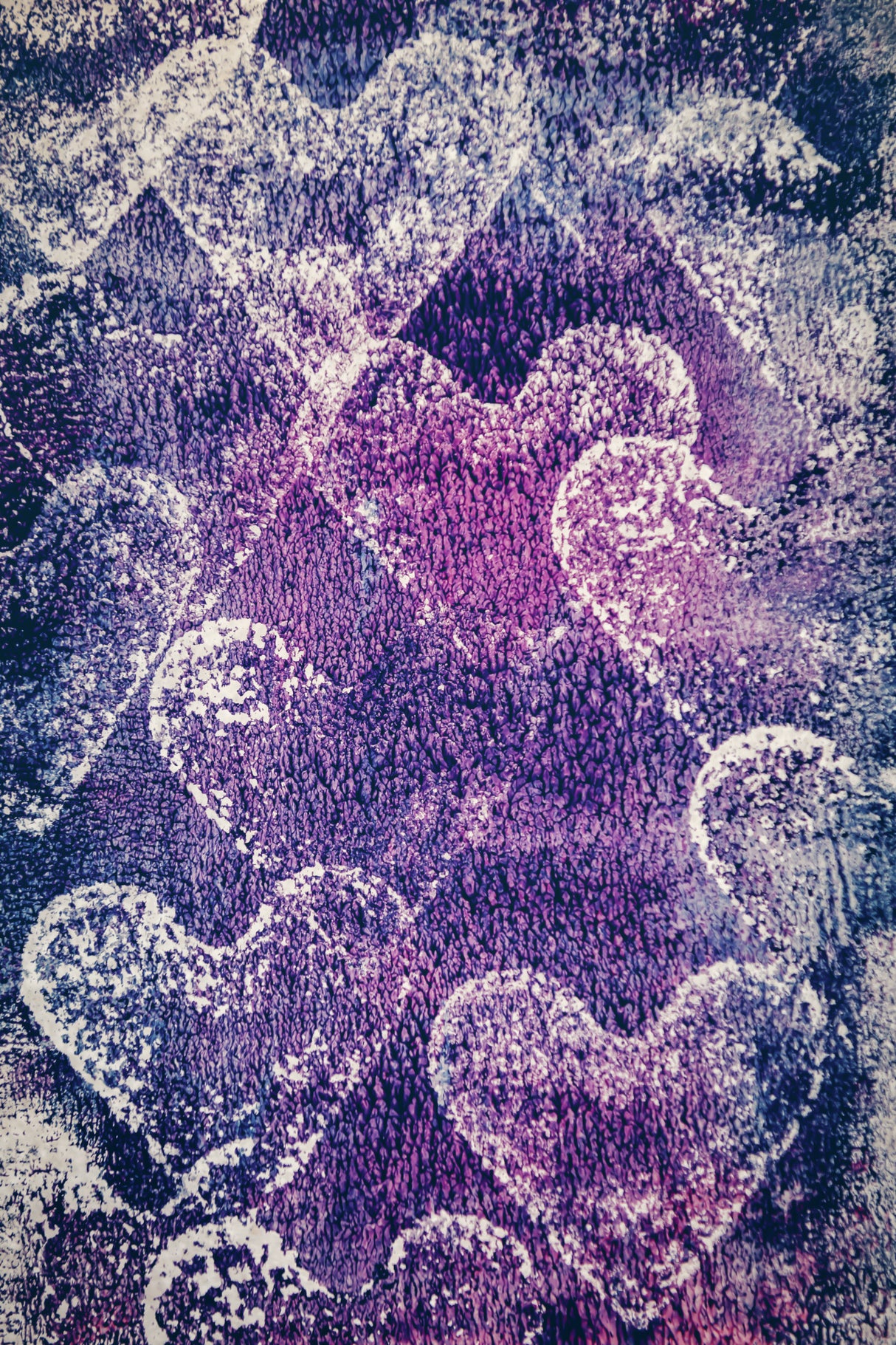 Painted Hearts Poster och Canvastavla