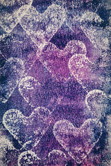 Painted Hearts Poster och Canvastavla