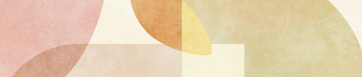 Aqua Shapes1 Kopie Poster och Canvastavla