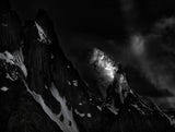 Mountain Lights Poster och Canvastavla