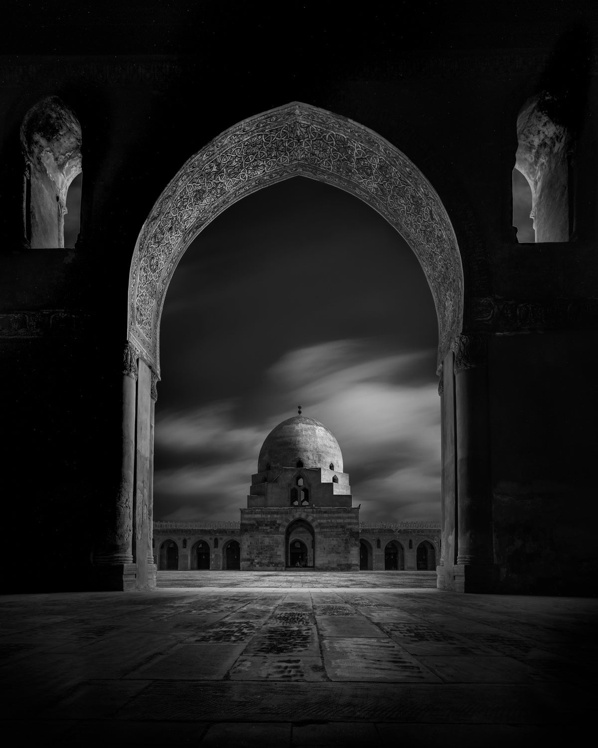 Ibn Tulun Dome Framed Poster och Canvastavla