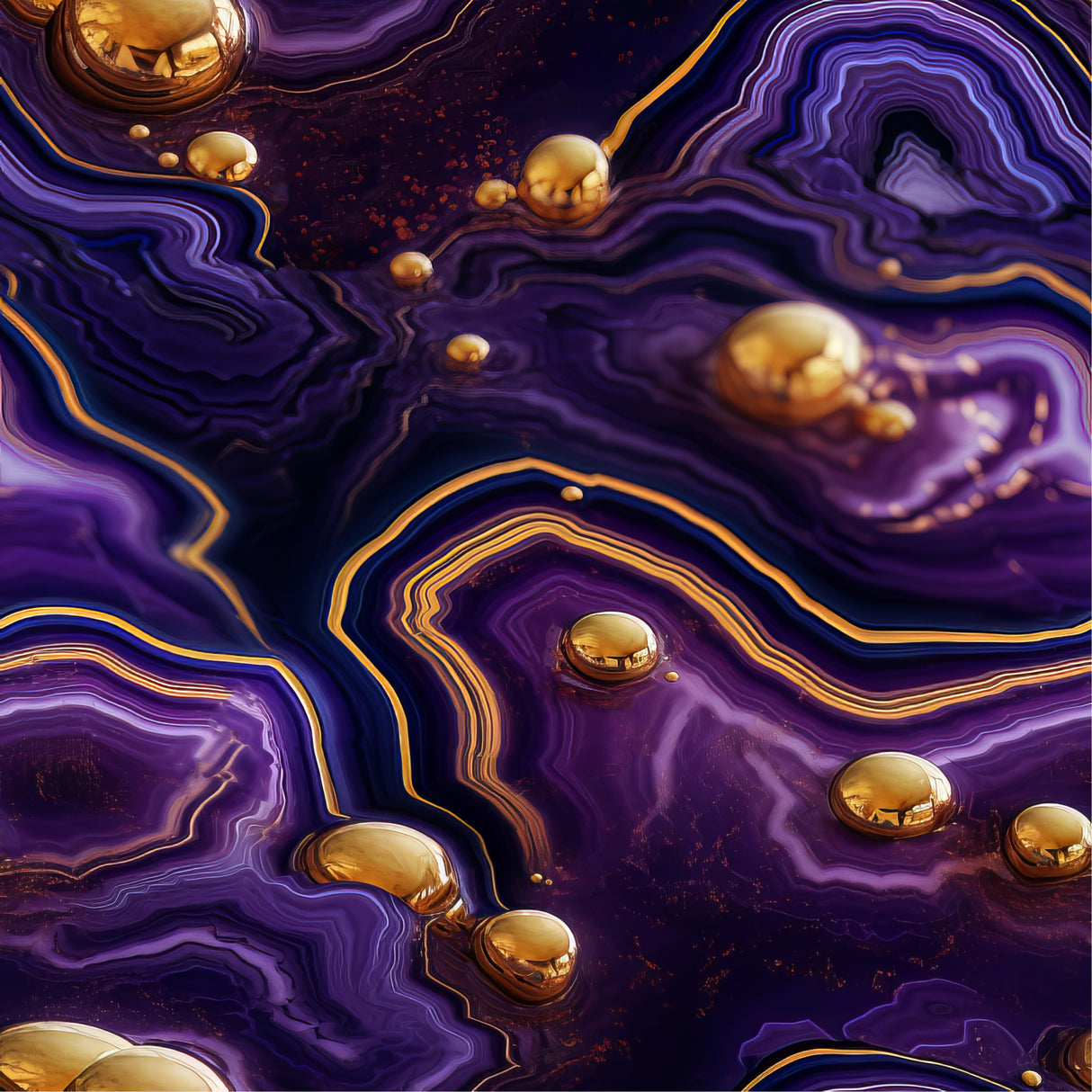 Agate 52 Poster och Canvastavla