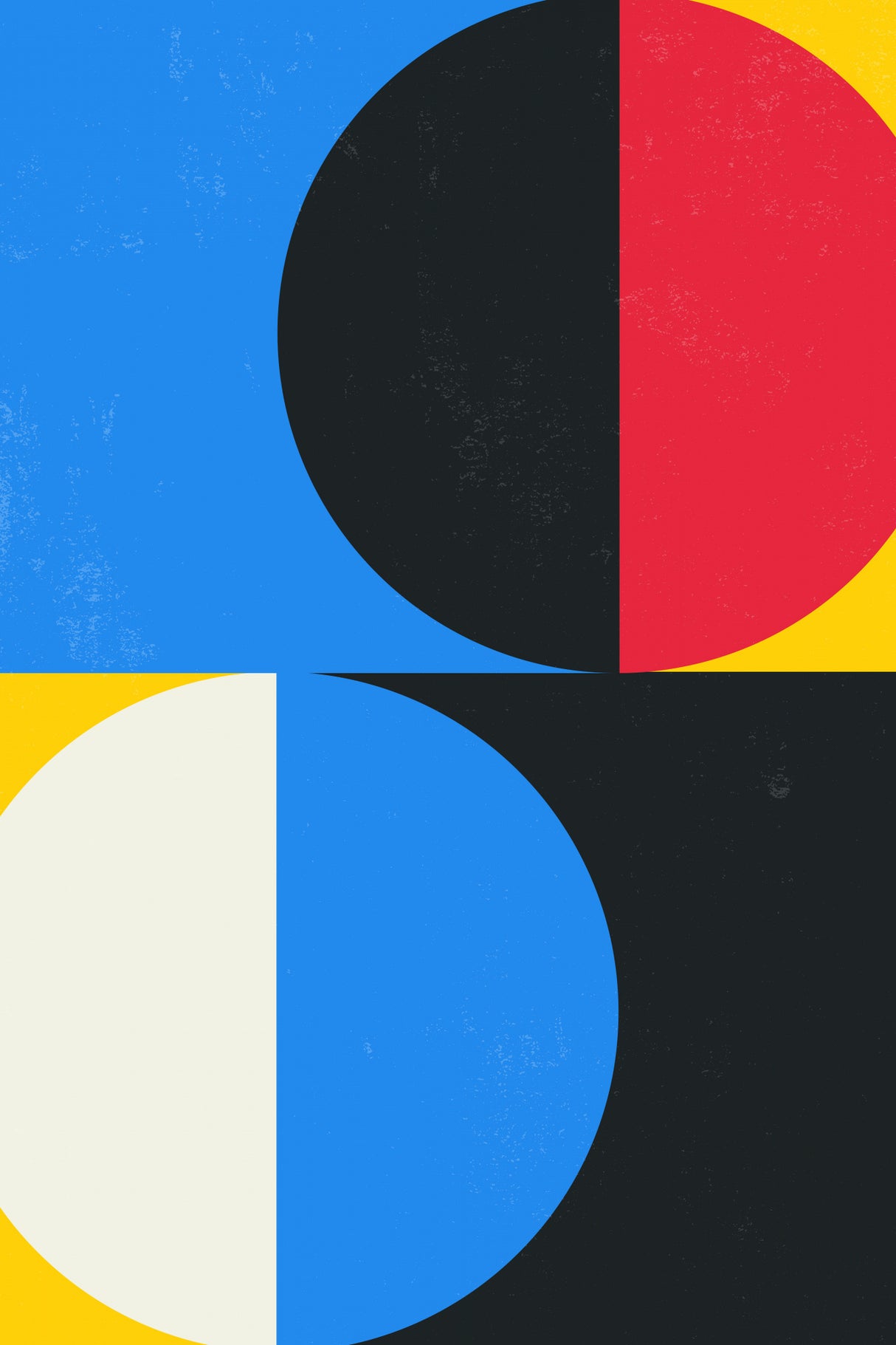 Bauhaus Vibe Series #2 Poster och Canvastavla
