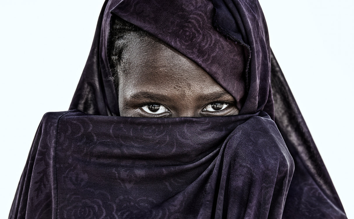 Wodaabe girl - Niger Poster och Canvastavla